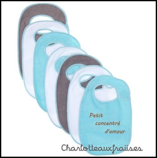 Bavoir personnalisé